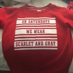 ohio state crew neck (VS PINK)